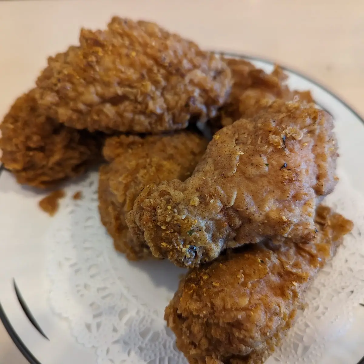 deep fried chicken wings 炸鸡翅